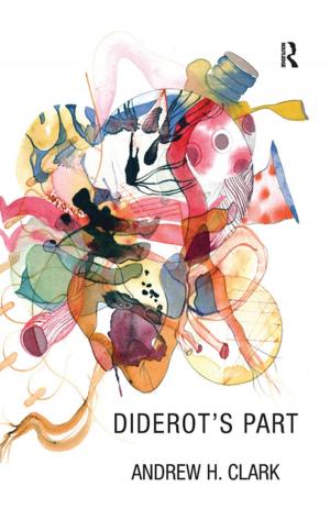 Book cover of Diderot's Part