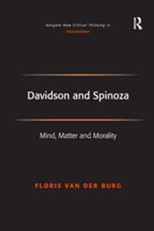 Cover of the book Davidson and Spinoza by Reuben E. Brigety II