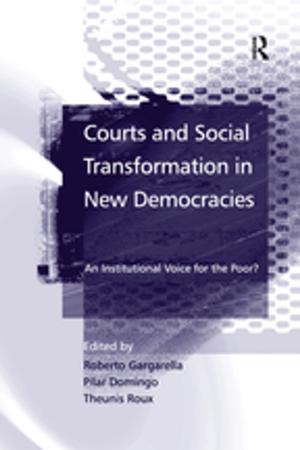Cover of the book Courts and Social Transformation in New Democracies by Jerry M. Lewis