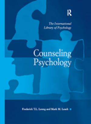 Cover of the book Counseling Psychology by Stephanie B.M. Cadeddu, Jerome D. Donovan, Cheree Topple, Gerrit A. de Waal, Eryadi K. Masli