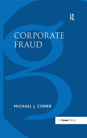 Cover of the book Corporate Fraud by Nicolae Babuts