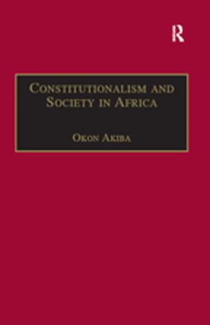 Cover of the book Constitutionalism and Society in Africa by Jennifer M. Ossege, Richard W. Sears