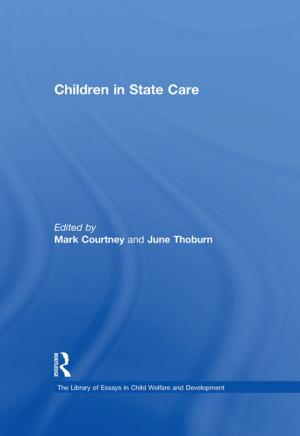 Cover of the book Children in State Care by Vicki Hoefle, Alex Kajitani
