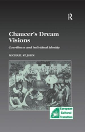 Cover of the book Chaucer’s Dream Visions by 