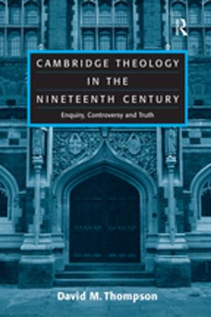 Cover of the book Cambridge Theology in the Nineteenth Century by Esmenia Simoes Osborne, Barbara McIntyre
