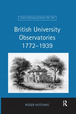 Book cover of British University Observatories 1772–1939