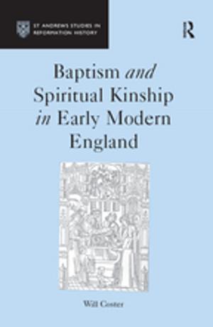 Cover of the book Baptism and Spiritual Kinship in Early Modern England by J. A. Hobson