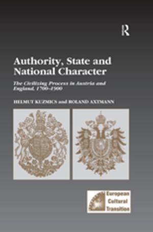 Cover of the book Authority, State and National Character by Graeme Turner