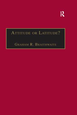 Cover of the book Attitude or Latitude? by Ni-Bin Chang, Kaixu Bai