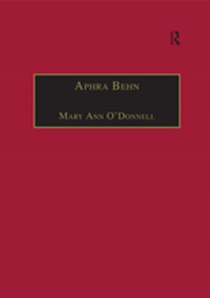 Cover of the book Aphra Behn by Tzong-Biau Lin, Udo Ernst Simonis, Lily Xiao Hong Lee