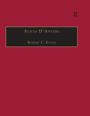 Cover of the book Alicia D'Anvers by Dennis Walder
