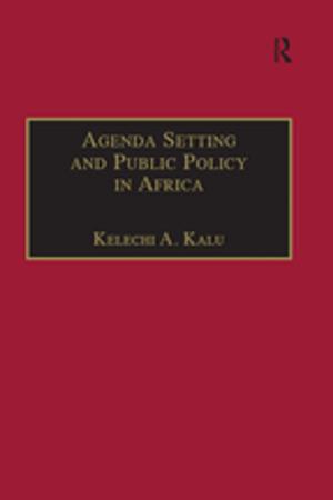 Cover of the book Agenda Setting and Public Policy in Africa by Anthony O'Hear