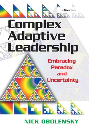Cover of the book Complex Adaptive Leadership by Stefana Broadbent