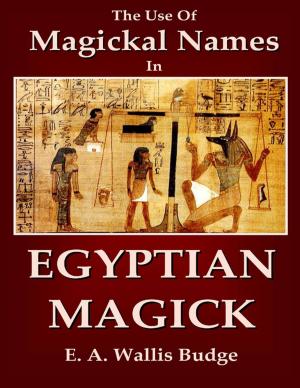 Cover of the book The Use of Magical Names In Egyptian Magick by Dennis S Martin