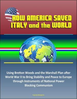 Book cover of How America Saved Italy and the World: Using Bretton Woods and the Marshall Plan after World War II to Bring Stability and Peace to Europe through Instruments of National Power, Blocking Communism