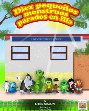 Book cover of Diez Pequeños Monstruos Parados en Fila