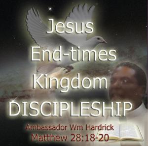 Cover of the book Jesus End-times Kingdom Discipleship by Derek Williams, Robert F. Hicks, Andrew Stobart
