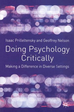 Cover of the book Doing Psychology Critically by Geoffrey Finch, Martin Coyle, John Peck