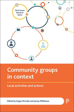 Cover of the book Community groups in context by Henricson, Clem