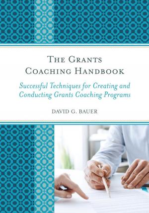 Cover of the book The Grants Coaching Handbook by Tim Miller