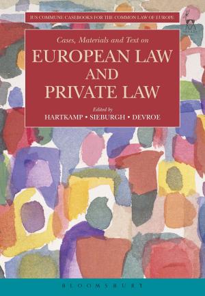 Cover of the book Cases, Materials and Text on European Law and Private Law by Steven J. Zaloga