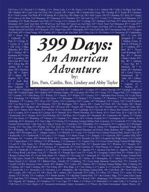 Book cover of 399 Days