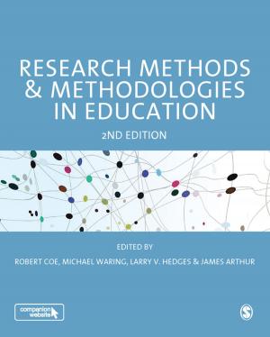 Cover of the book Research Methods and Methodologies in Education by Professor Michael Beverland