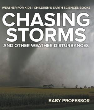 Book cover of Chasing Storms and Other Weather Disturbances - Weather for Kids | Children's Earth Sciences Books