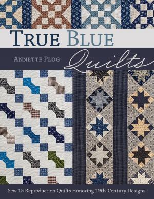 Cover of the book True Blue Quilts by Gailen Runge, Amy Adams, Lynette Anderson, Leanne Beasley, Kristyne Czepuryk