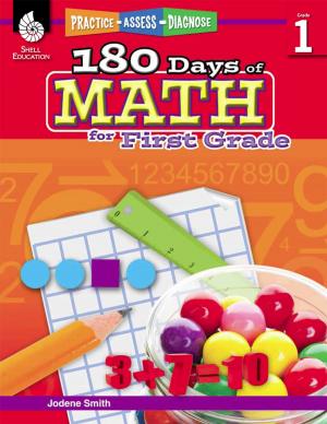 Cover of the book 180 Days of Math for First Grade: Practice, Assess, Diagnose by Timothy Rasinski