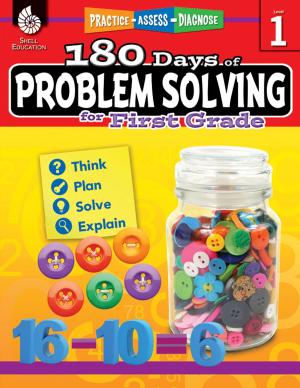 Cover of the book 180 Days of Problem Solving for First Grade: Practice, Assess, Diagnose by Sammons, Laney