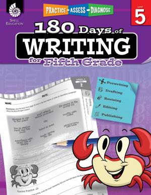 Book cover of 180 Days of Writing for Fifth Grade: Practice, Assess, Diagnose
