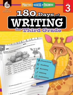 Cover of the book 180 Days of Writing for Third Grade: Practice, Assess, Diagnose by Eugenia Mora-Flores
