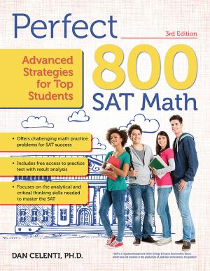 Cover of the book Perfect 800: SAT Math by Christine Barthold, PhD, Katherine Holman, Andrew Egel, PhD