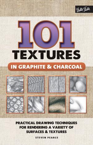 Cover of the book 101 Textures in Graphite & Charcoal by Russell Farrell