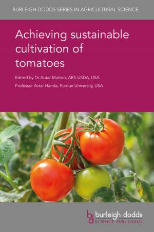 Book cover of Achieving sustainable cultivation of tomatoes