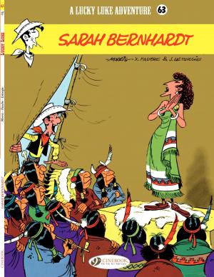 Cover of Lucky Luke (english version) - Tome 63 - Sarah Bernhardt