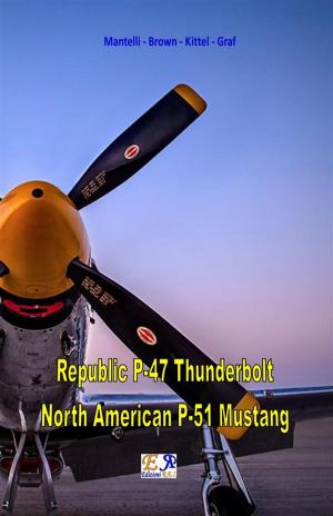 Cover of the book Republic P-47 Thunderbolt - North American P-51 Mustang by Mantelli - Brown - Kittel - Graf
