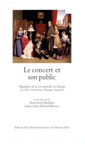 Cover of the book Le concert et son public by Collectif