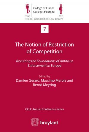bigCover of the book The Notion of Restriction of Competition by 