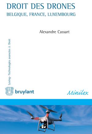 Cover of the book Droit des drones by Silvia Pfeiff, Arnaud Nuyts, Patrick Wautelet