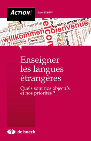 Cover of the book Enseigner les langues étrangères by Thierry Evrard, Brigitte Amory
