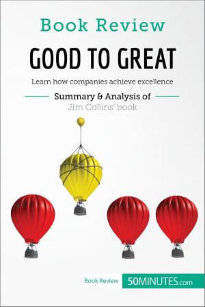 Book cover of Book Review: Good to Great by Jim Collins