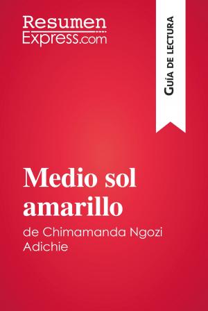 Cover of the book Medio sol amarillo de Chimamanda Ngozi Adichie (Guía de lectura) by ResumenExpress.com
