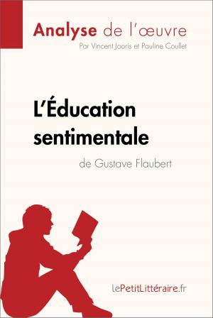 Cover of the book L'Éducation sentimentale de Gustave Flaubert (Analyse de l'oeuvre) by Marine Riguet, lePetitLittéraire.fr