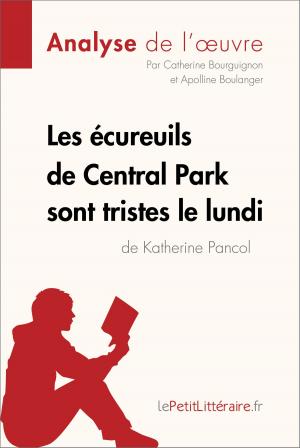 Book cover of Les écureuils de Central Park sont tristes le lundi de Katherine Pancol (Analyse de l'oeuvre)