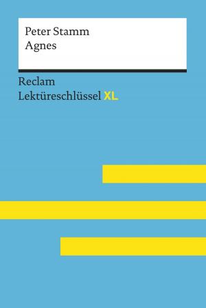Cover of the book Agnes von Peter Stamm: Lektüreschlüssel mit Inhaltsangabe, Interpretation, Prüfungsaufgaben mit Lösungen, Lernglossar by Camilia Sadik