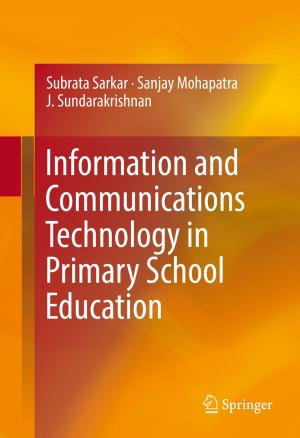 Book cover of Information and Communications Technology in Primary School Education