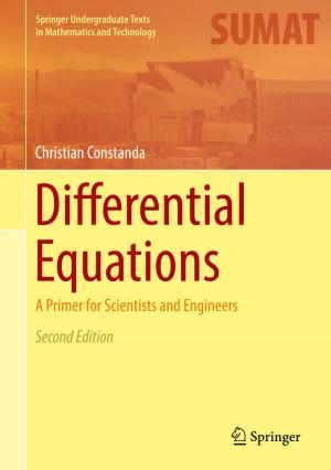 Cover of the book Differential Equations by Daniel Stockemer
