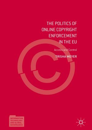 Cover of the book The Politics of Online Copyright Enforcement in the EU by Rhonda Douglas Brown